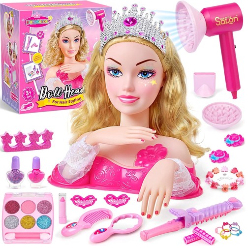 Styling head doll for - g.c, kids