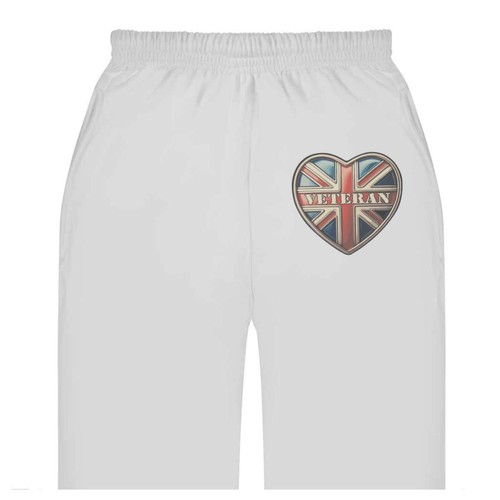 Union jack veteran heart - veteran, heart'