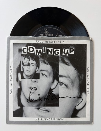 Paul mccartney signed coming - paul,