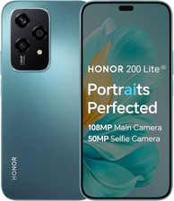 Honor 200 Lite 5G 256GB Unlocked Dual SIM - FEW DENTS - 1 YEAR WARRANTY