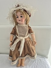 Antique dep twin head doll - head,