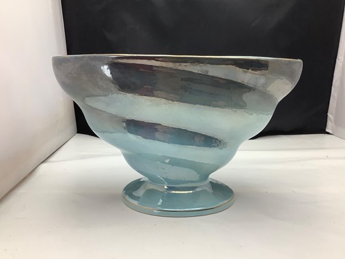 Maling blue lustreware mantle - blue,