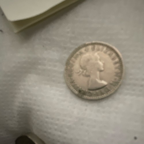 Elizabeth british sixpence - elizabeth,