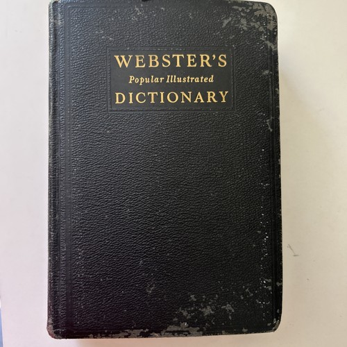 Vintage webster popular - vintage, webster's