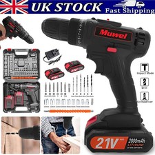 21V Cordless Hammer Drill Set
