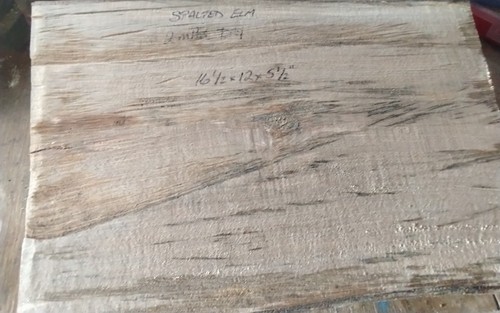 Large spalted elm bowl - large,