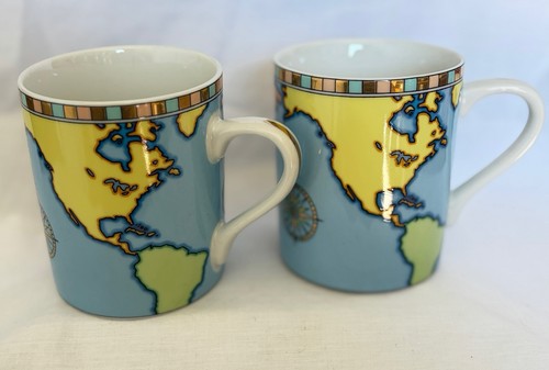 Tiffany world map atlas - world,