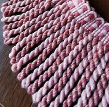 Pink Luxury Fringe. Per Metre. 11.5cm long,  4.5". Upholstery Trim Fringing