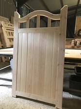 Pretty Wooden Garden Gates Custom Made Arch Top Modern Design The Archer’s Gate
