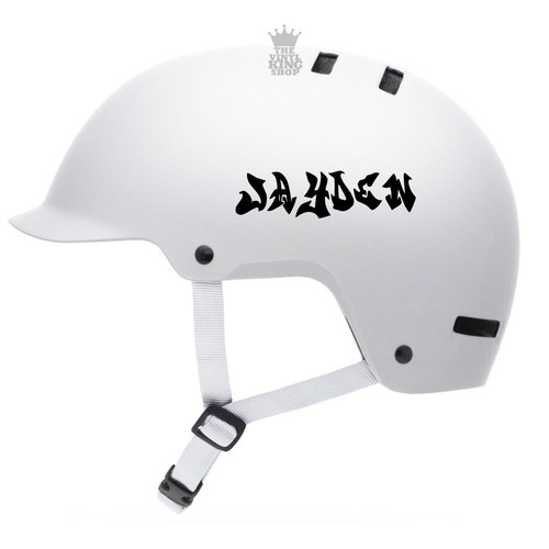 Personalised bike helmet - personalised,