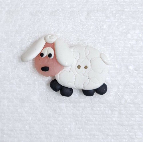 Jhb wooly sheep button 30mm - jhb,