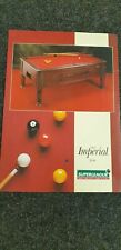 Hazel Grove Music HGM Imperial Pool Table Flyer A4