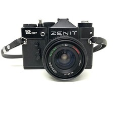 Zenit 12 XP Vintage SLR Camera With Miranda Lens SPARES OR REPAIRS *UNTESTED*