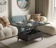 Magic Marble Extendable Coffee & Dining Table 6 in 1