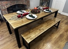 Dining Set Table 150cm & Bench