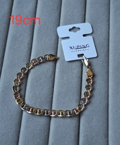 Multi tone gold plated - gold, anchor
