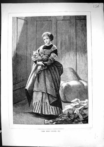 Original old antique print - original,