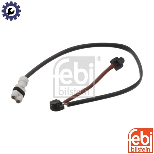 Warning contact brake pad - warning,