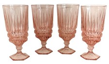 4 Fostoria Glass Heritage Pink