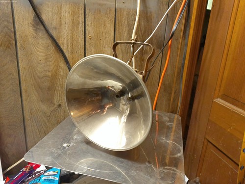 Working justrite carbide lamp - working,