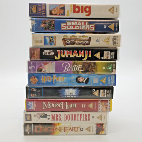 Job lot vhs - live, action