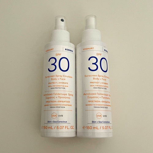 Korres yoghurt sunscreen spray - yoghurt,