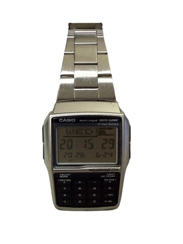 Casio data bank dbc - bank, watch