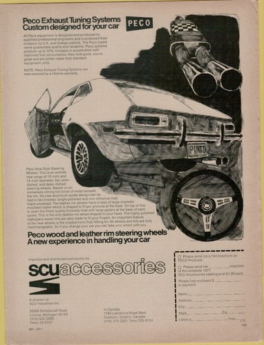 1971 peco exhaust tuning - peco,