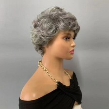 Wavy Pixie Cut Wigs Human Hair