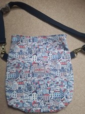 Cath Kidston Reversible Mini Spot Messenger Bag NEW