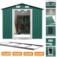 Metal Garden Shed 6 X 4, 8 X