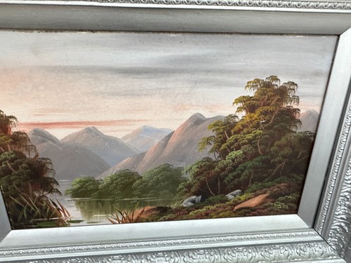 Large antique framed - framed, on