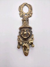Jester Clown Door Knocker Vtg