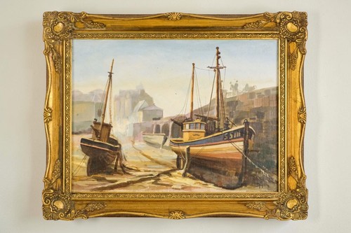 Original vintage oil - original, painting