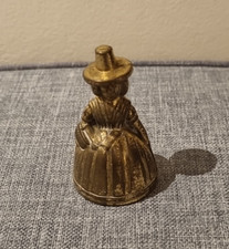 Vintage Welsh Lady Brass Bell