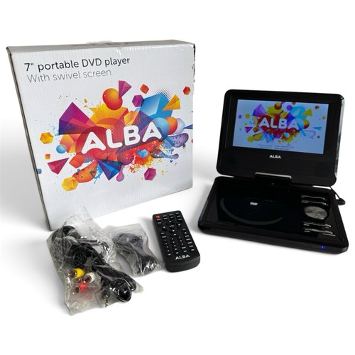Alba inch portable dvd - inch,