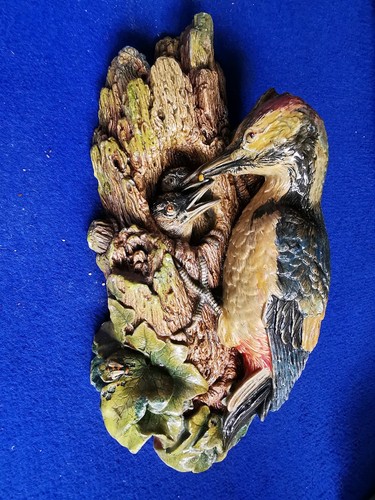 Bossons chalkware woodpecker - chalkware,