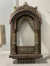 Pooja Mandir Teple Wooden Handcrafted Indian