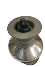 Rare Vintage 2 Speed Top Switch Sailboat Winch Windless Capstan with Collar