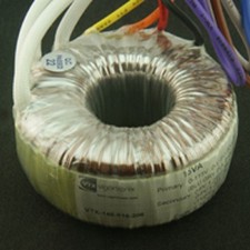 Toroidal 230V Mains Transformer 15VA 0-9V 0-9V