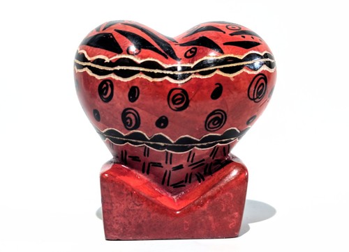 Hand carved red black - hand,