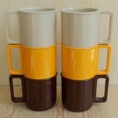 Vintage rosti danish mugs - mugs, x6