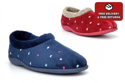Womens memory foam slippers - memory,