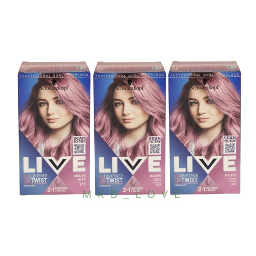 Schwarzkopf live permanent - 3, x