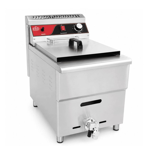 Krd lpg gas deep fryer - gas, single