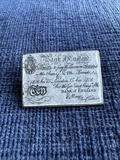 Antique bank england enamel - of,
