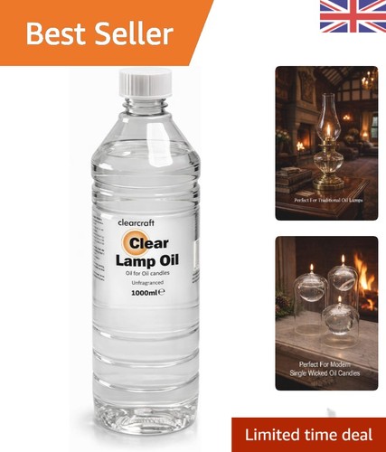 Clear lamp oil - clear,