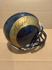 RARE Nick Foles St Louis Rams Signed Mini Helmet Fanatics COA Autographed
