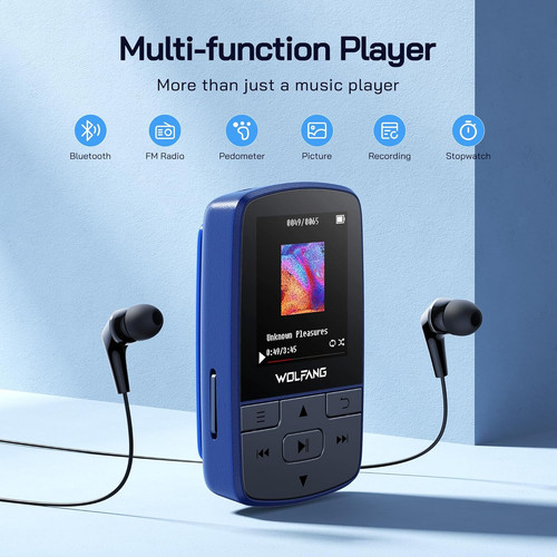 Wolfang 64gb mp3 players - wolfang, with