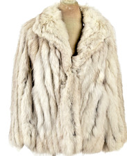VINTAGE ARCTIC FOX FUR COAT